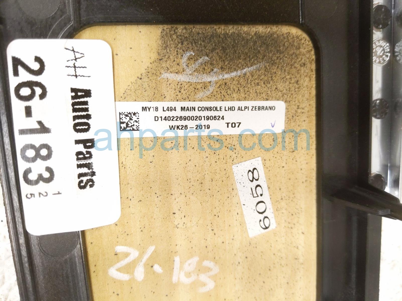 2020 Land Rover Range Rover Sport Center Console Wood Trim Bezel LR100381 Replacement 2020 Land Rover Range Rover Sport Center Console Wood Trim Bezel LR100381 Replacement thumbnail