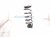 2025 Honda Civic Strut / / Shock Absorber Rear Driver Coil Spring Sedan 2.0l 52441 T20 A21 Replacement 2025 Honda Civic Strut / / Shock Absorber Rear Driver Coil Spring Sedan 2.0l 52441 T20 A21 Replacement thumbnail