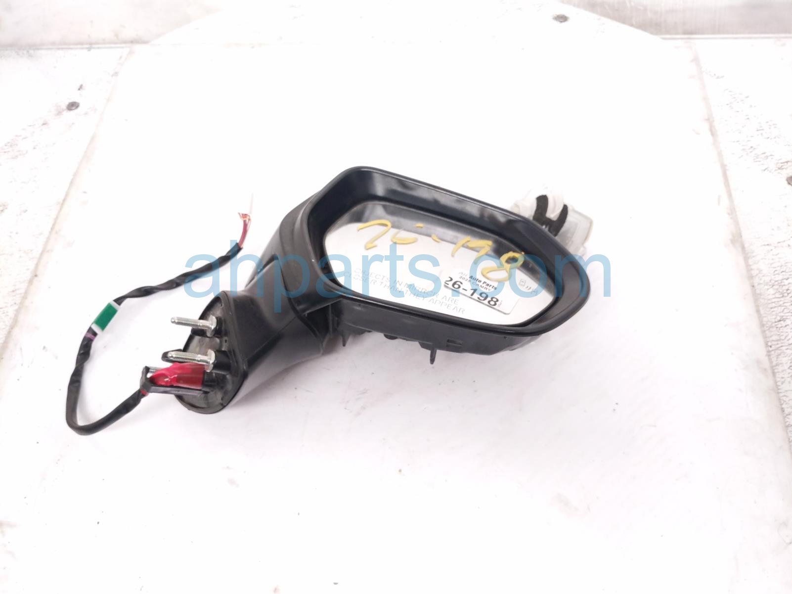Toyota RH SIDE VIEW MIRROR - RED