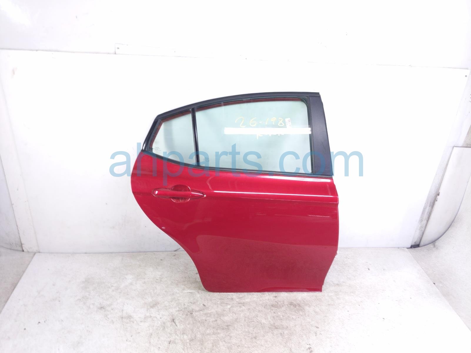 Toyota RR/RH DOOR - RED - NO INSIDE TRIM
