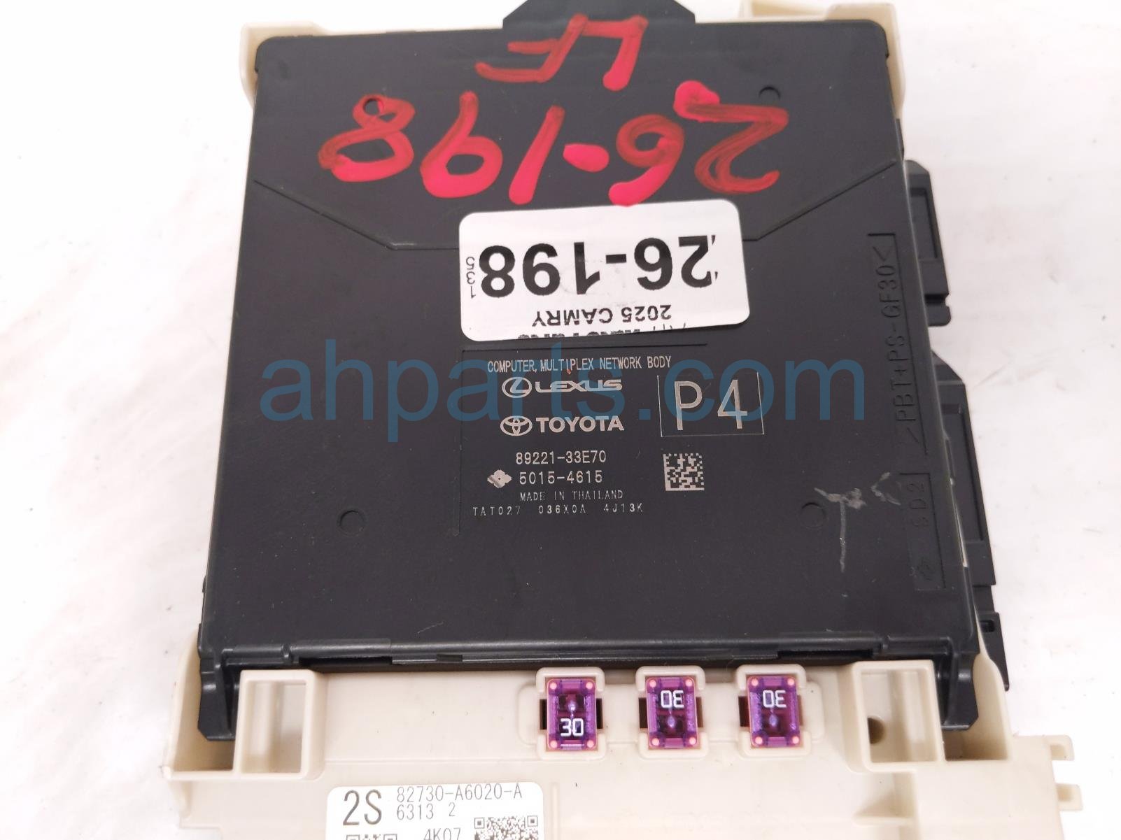 Toyota MULTIPLEX BODY CONTROL MODULE