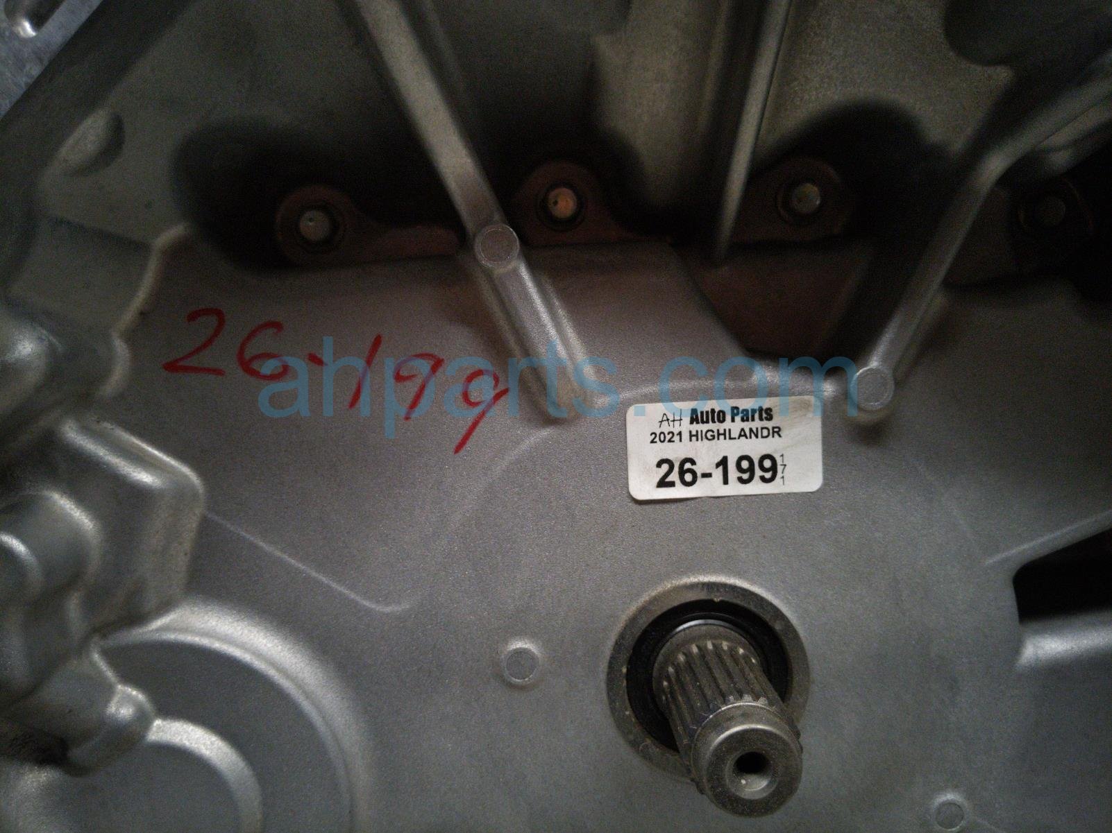 2021 Toyota Highlander Automatic Transmission = 78k Mi 30900 08011 Replacement 2021 Toyota Highlander Automatic Transmission = 78k Mi 30900 08011 Replacement thumbnail