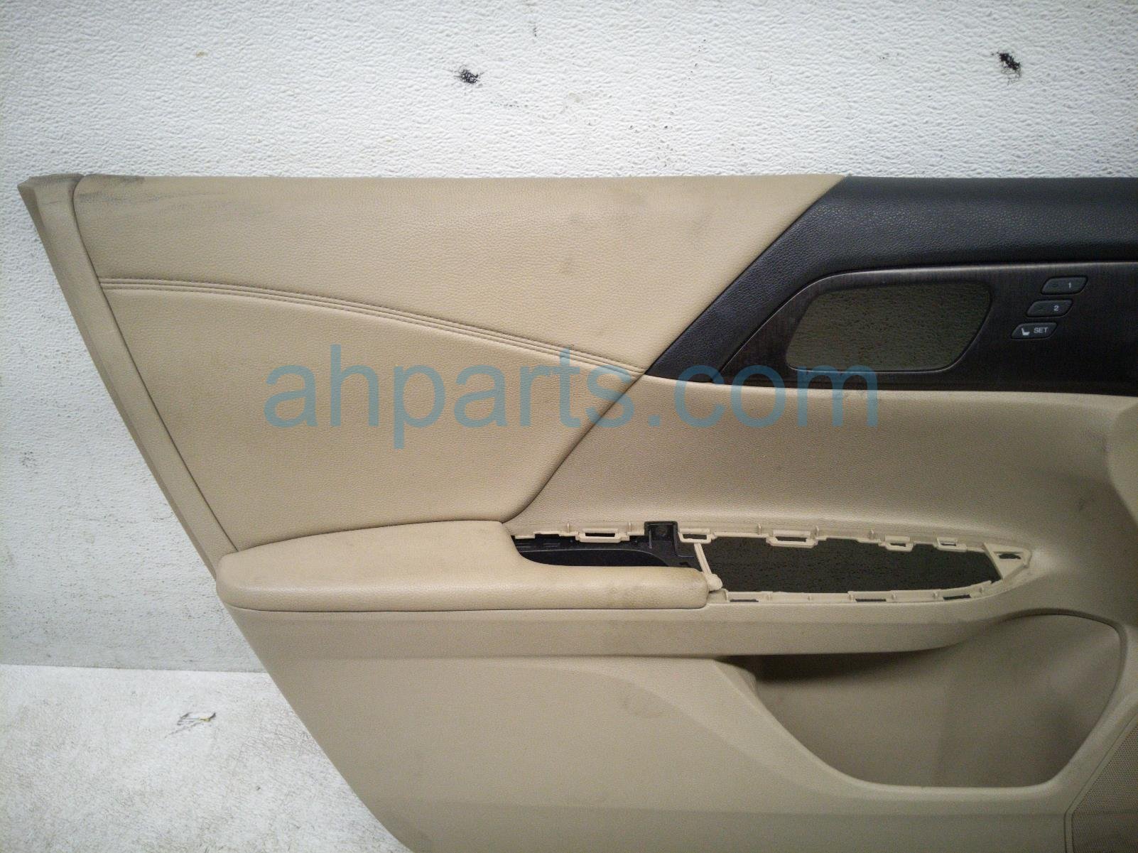 2014 Honda Accord Trim / Liner Front Driver Interior Door Panel Tan 83550 T2A A01 Replacement 2014 Honda Accord Trim / Liner Front Driver Interior Door Panel Tan 83550 T2A A01 Replacement thumbnail