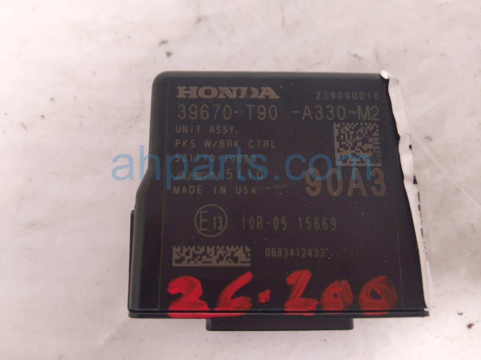 Honda PARK ASSIST CONTROL MODULE UNIT
