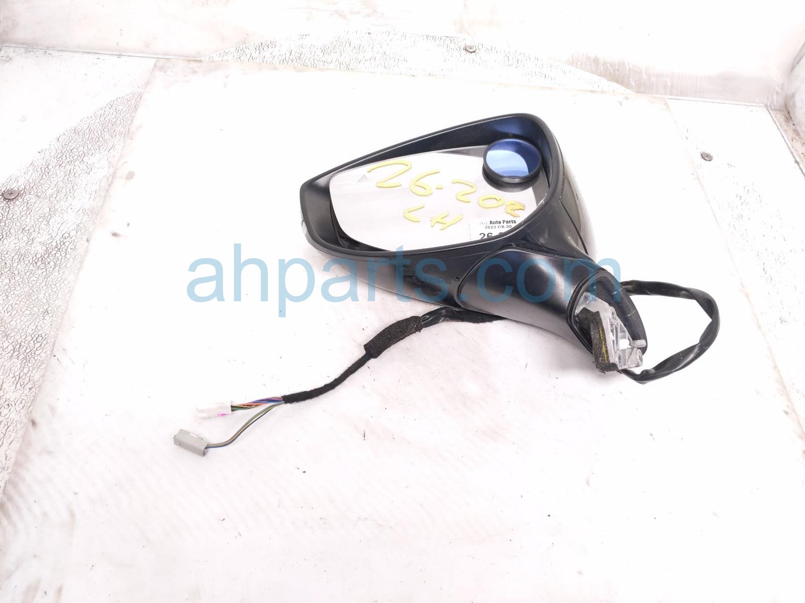 Mazda LH SIDE VIEW MIRROR - BLACK