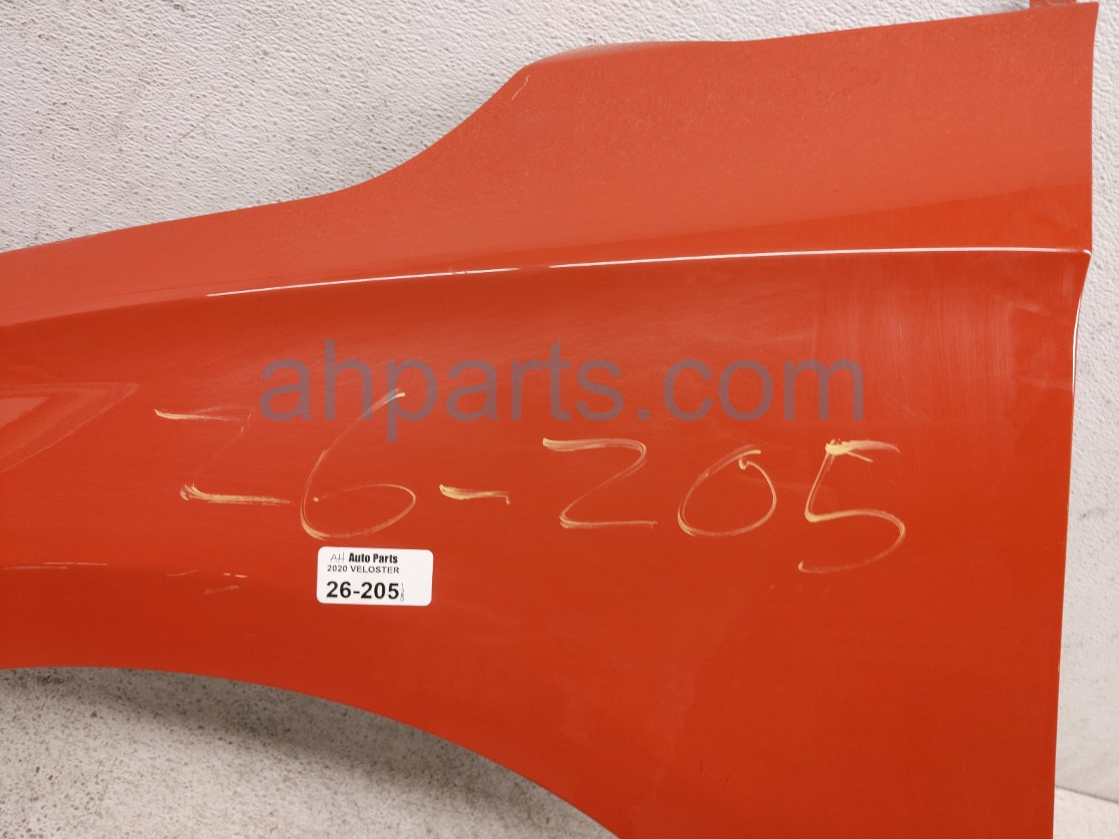 2020 Hyundai Veloster Front Driver Fender Red 66311 J3010 Replacement 2020 Hyundai Veloster Front Driver Fender Red 66311 J3010 Replacement thumbnail