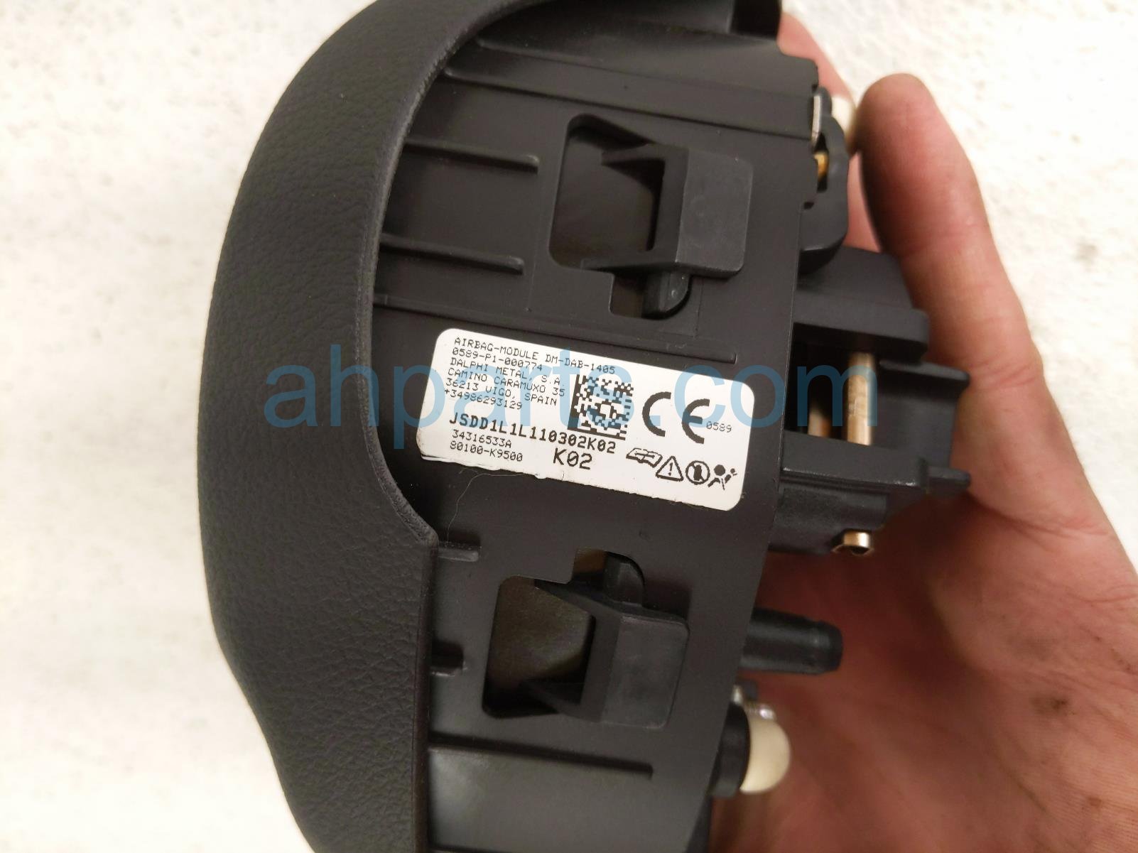 2020 Hyundai Veloster Driver Wheel Airbag 80100 K9500 NNB Replacement 2020 Hyundai Veloster Driver Wheel Airbag 80100 K9500 NNB Replacement thumbnail