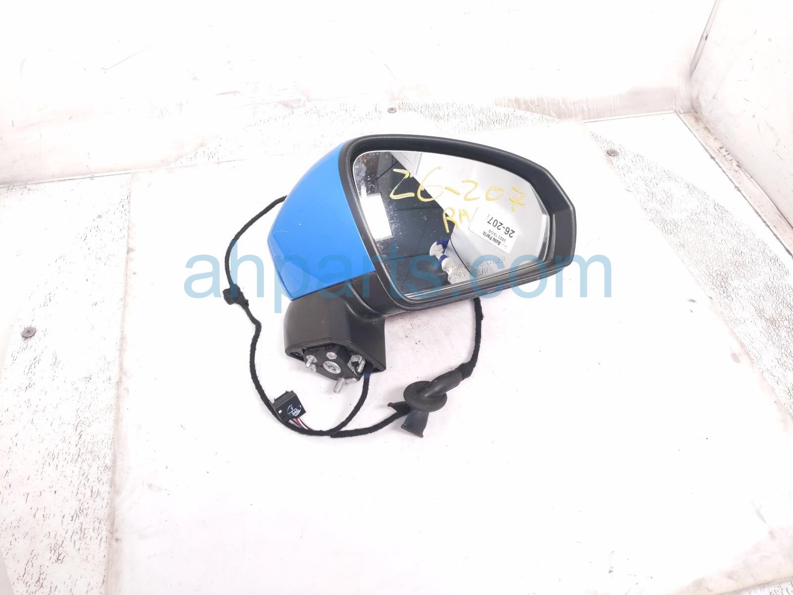 Volkswagen RH SIDE VIEW MIRROR - BLUE