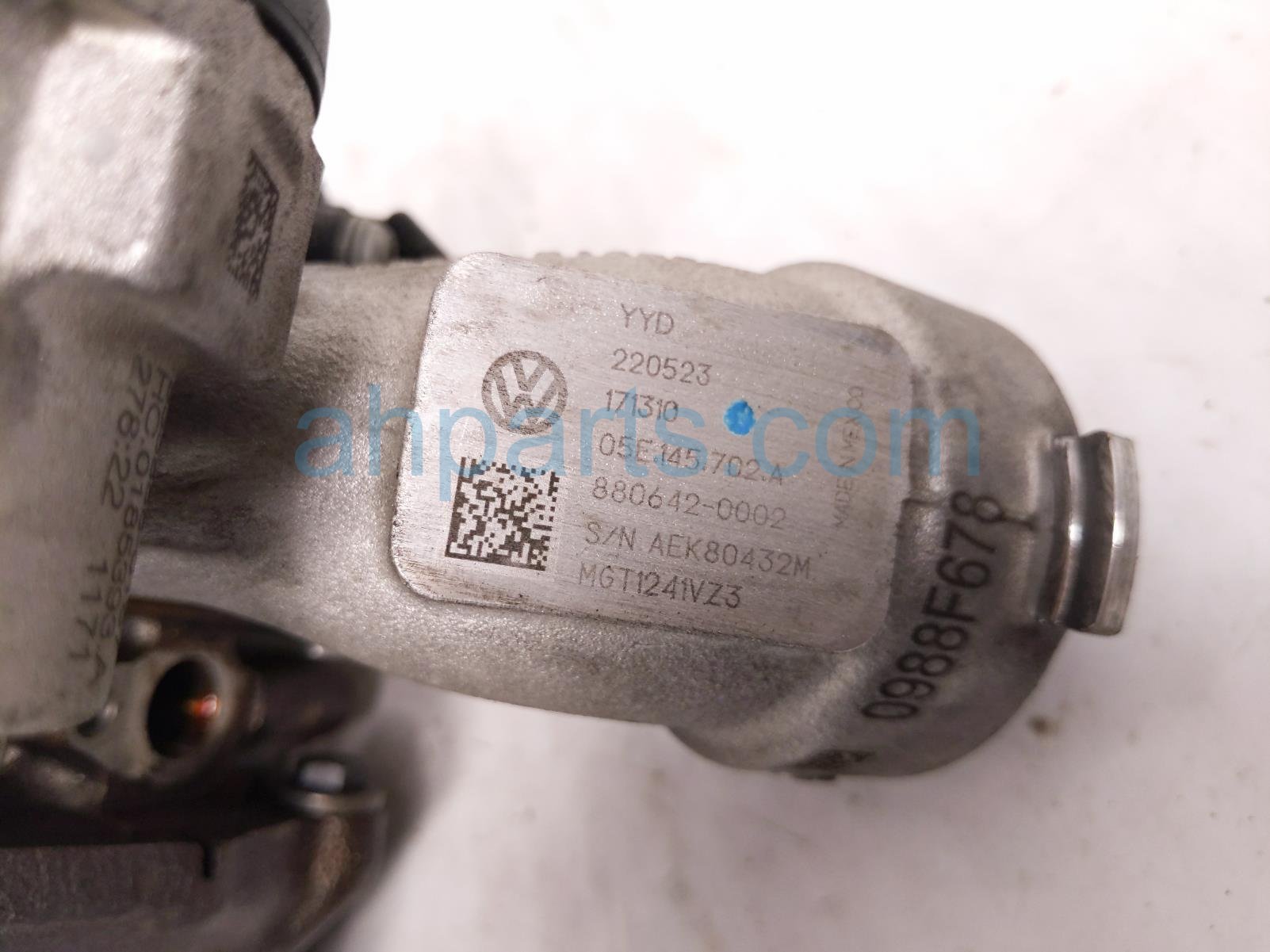 2023 Volkswagen Taos Exhaust Manifold Turbocharger 05E 145 702 A Replacement 2023 Volkswagen Taos Exhaust Manifold Turbocharger 05E 145 702 A Replacement thumbnail