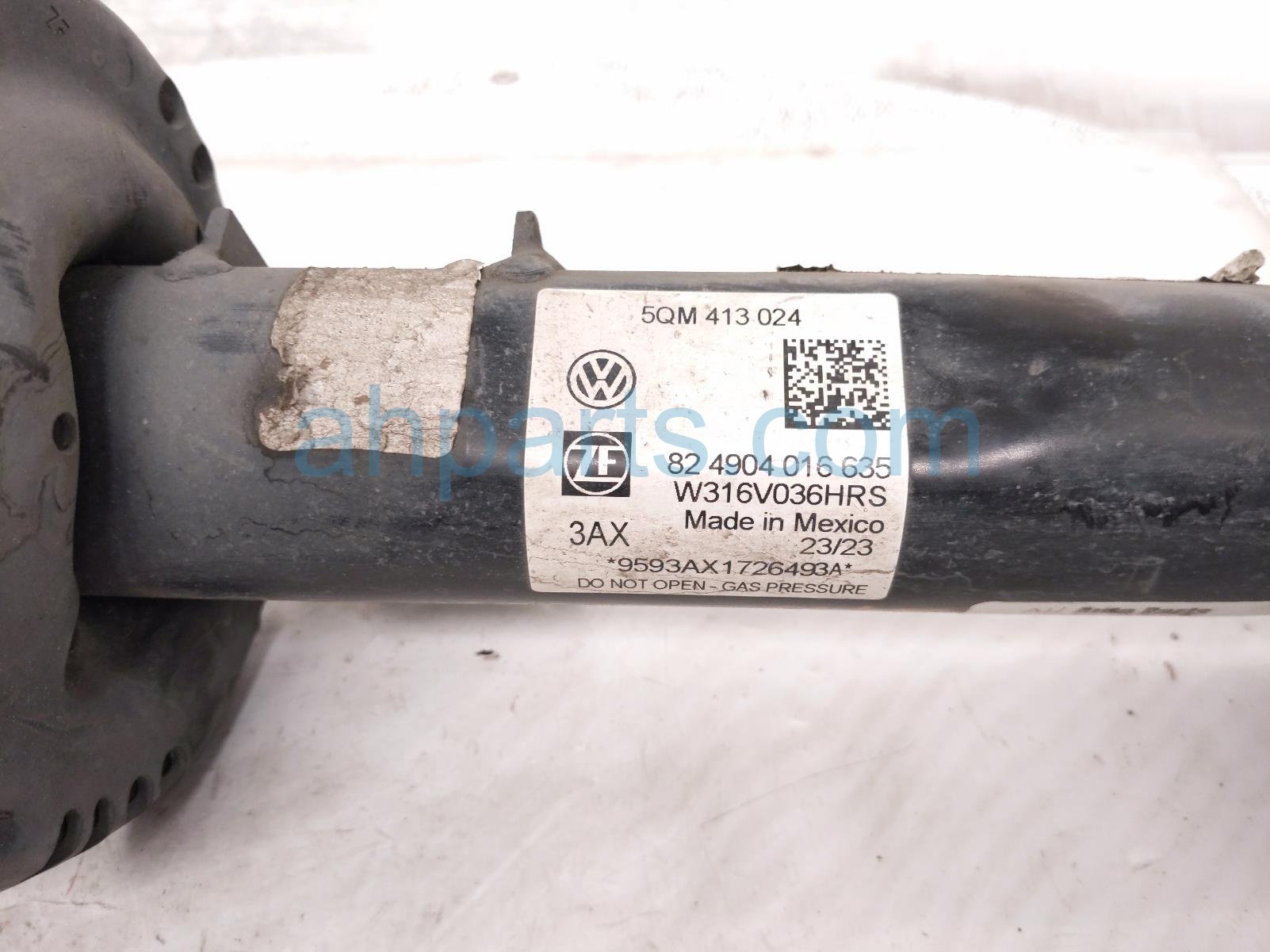 2023 Volkswagen Taos Front Passenger Strut Absorber + Spring 5QM 413 024 Replacement 2023 Volkswagen Taos Front Passenger Strut Absorber + Spring 5QM 413 024 Replacement thumbnail