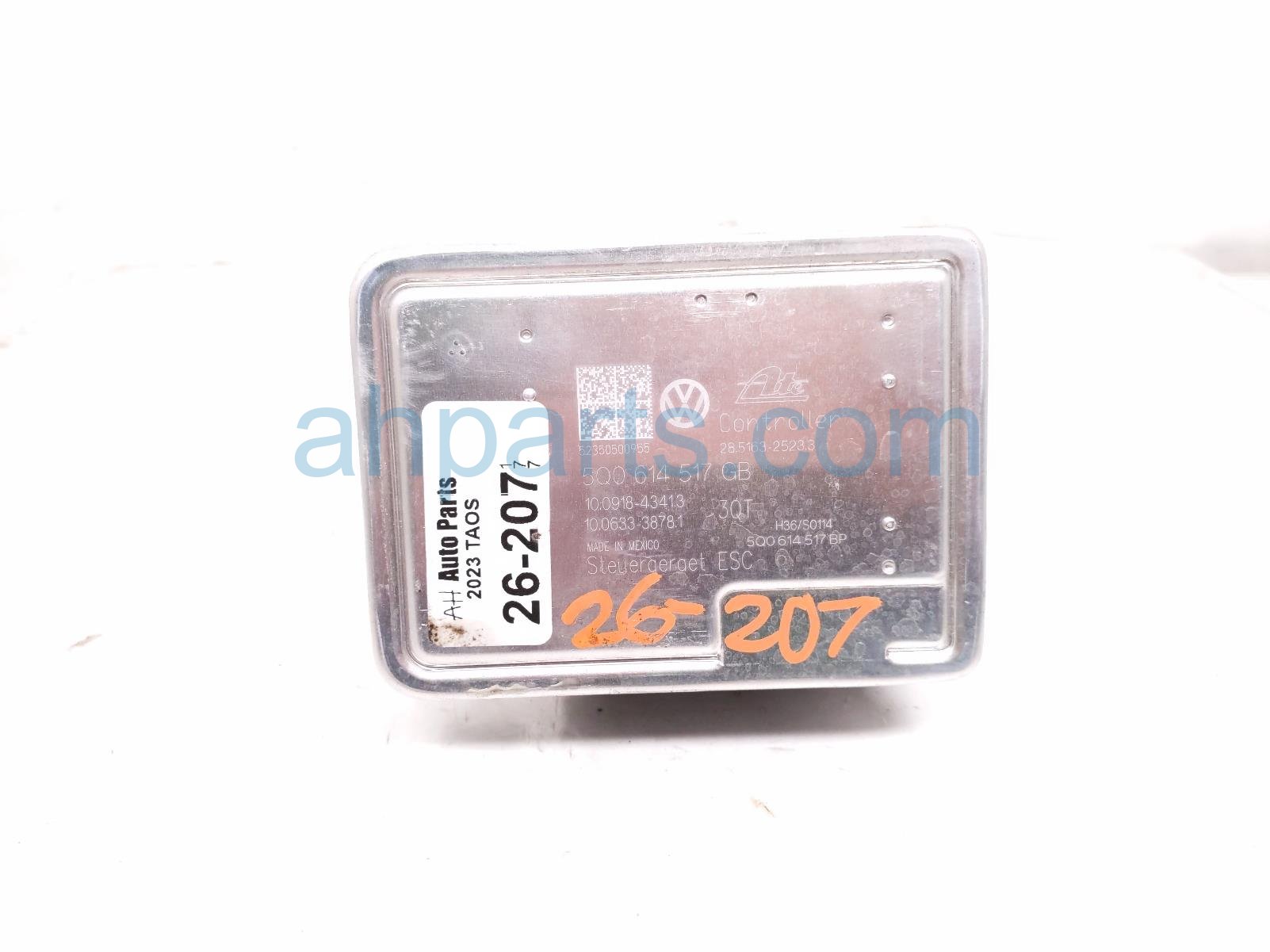 2023 Volkswagen Taos (anti Lock Brake) Abs/vsa Pump Modulator 5Q0 614 517 GB BEF Replacement 2023 Volkswagen Taos (anti Lock Brake) Abs/vsa Pump Modulator 5Q0 614 517 GB BEF Replacement thumbnail