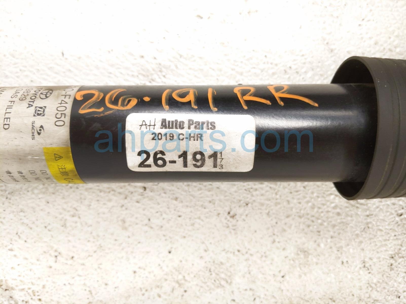 2019 Toyota C HR Strut / Spring / Rear Passenger Shock Absorber 48530 F9050 Replacement 2019 Toyota C HR Strut / Spring / Rear Passenger Shock Absorber 48530 F9050 Replacement thumbnail