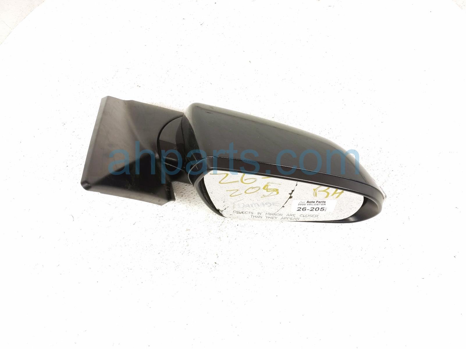 2020 Hyundai Veloster Rear Passenger Side View Mirror Black 87620 K9030 Replacement 2020 Hyundai Veloster Rear Passenger Side View Mirror Black 87620 K9030 Replacement thumbnail