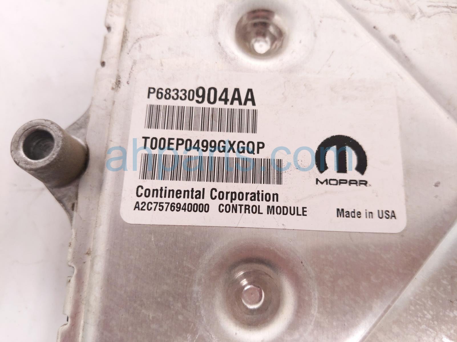 2019 Chrysler 300 Ecu Control Module / Engine Computer Unit 3.6l At Awd 68330904AA Replacement 2019 Chrysler 300 Ecu Control Module / Engine Computer Unit 3.6l At Awd 68330904AA Replacement thumbnail