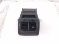 Volkswagen REAR CONSOLE TRIM PANEL W/VENT-BLK Volkswagen REAR CONSOLE TRIM PANEL W/VENT-BLK