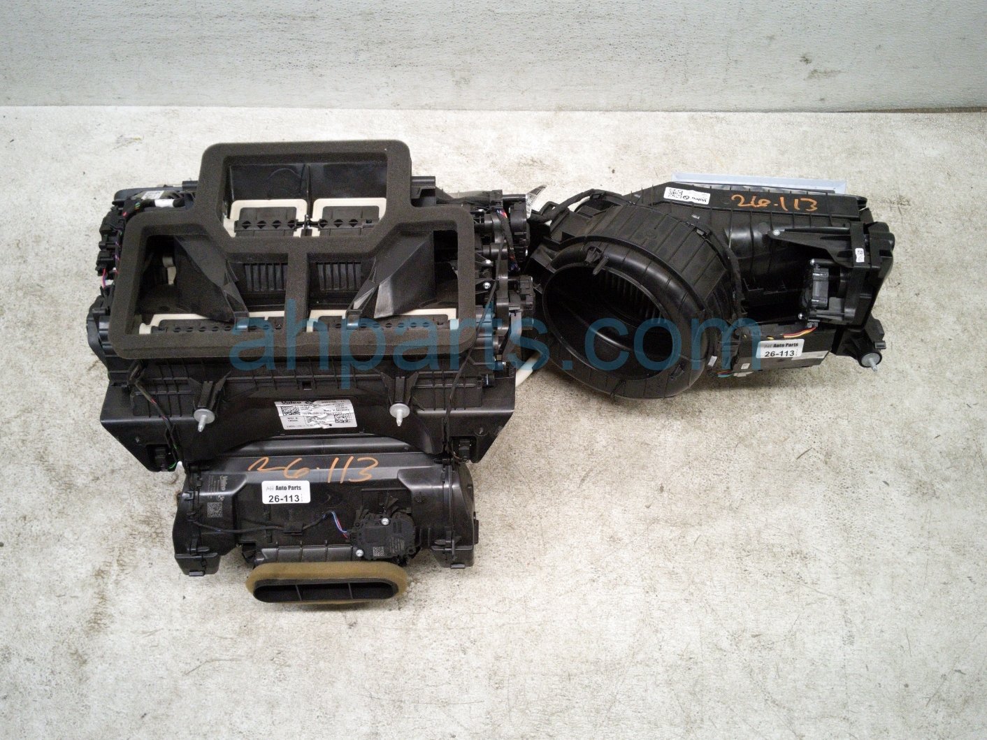 BMW HVAC BLOWER MOTOR CASE ASSY