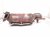 2018 Honda Civic Catalytic Exhaust Converter Manifold 1.5t 18150 5AA L00 Replacement 2018 Honda Civic Catalytic Exhaust Converter Manifold 1.5t 18150 5AA L00 Replacement thumbnail