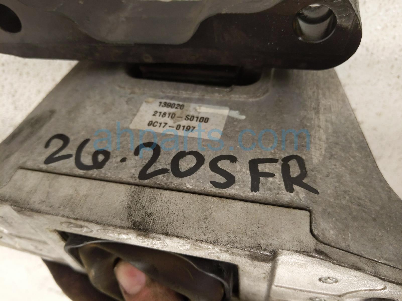 2020 Hyundai Veloster Engine/motor Passenger Engine Mount 2.0t Mt 21810 S0100 Replacement 2020 Hyundai Veloster Engine/motor Passenger Engine Mount 2.0t Mt 21810 S0100 Replacement thumbnail
