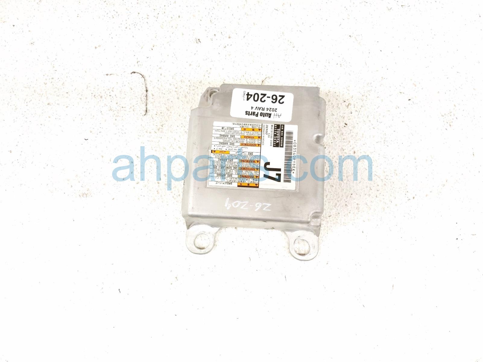 2024 Toyota Rav 4 Srs Airbag Computer 4 Blown Ab 89170 0R351 Replacement 2024 Toyota Rav 4 Srs Airbag Computer 4 Blown Ab 89170 0R351 Replacement thumbnail