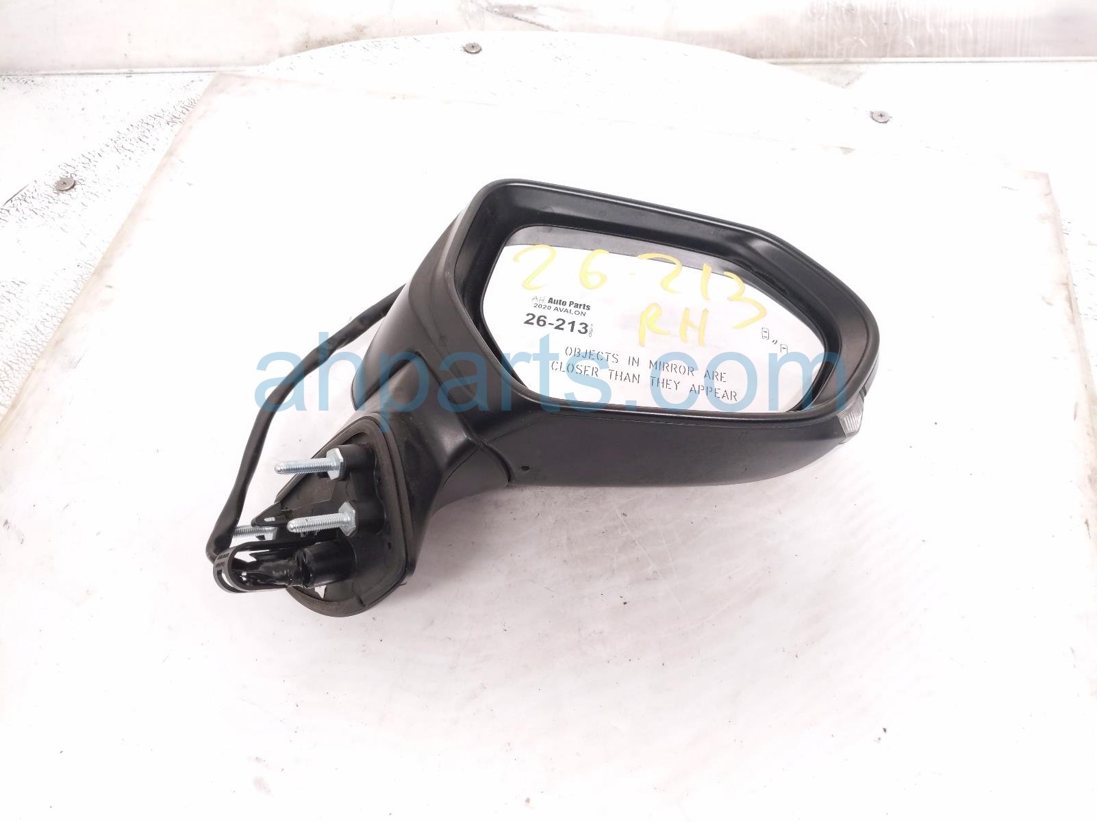 Toyota RH SIDE VIEW MIRROR - RED