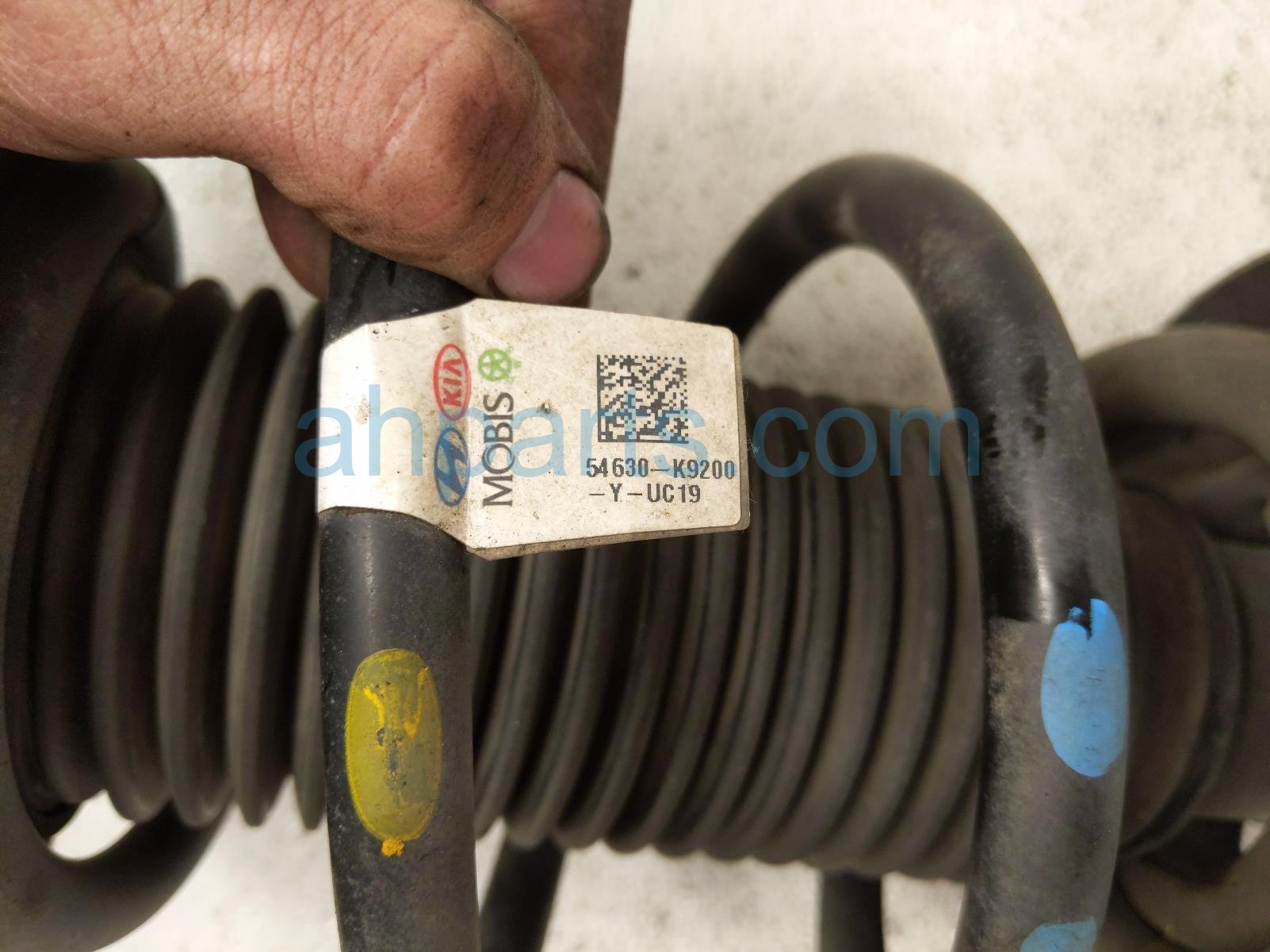 2020 Hyundai Veloster Front Driver Strut + Spring 54605 K9400 Replacement 2020 Hyundai Veloster Front Driver Strut + Spring 54605 K9400 Replacement thumbnail