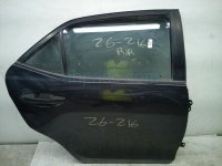 Toyota RR/RH DOOR - BLACK - NO INSIDE TRIM Toyota RR/RH DOOR - BLACK - NO INSIDE TRIM