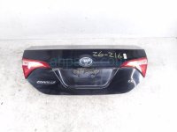 Toyota TRUNK / DECKLID - BLACK Toyota TRUNK / DECKLID - BLACK