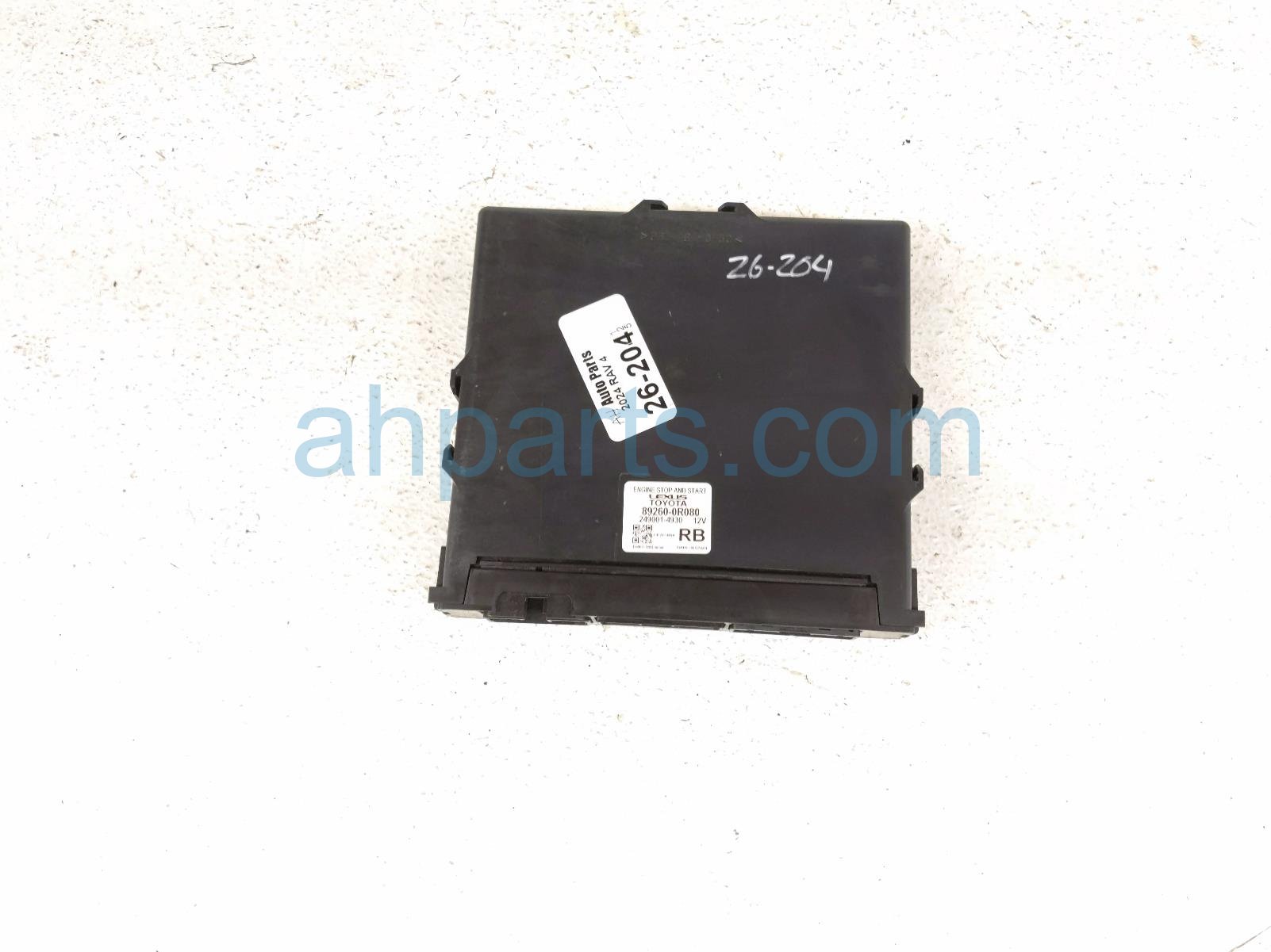 $125 Toyota ENGINE STOP START CONTROL MODULE $125 Toyota ENGINE STOP START CONTROL MODULE