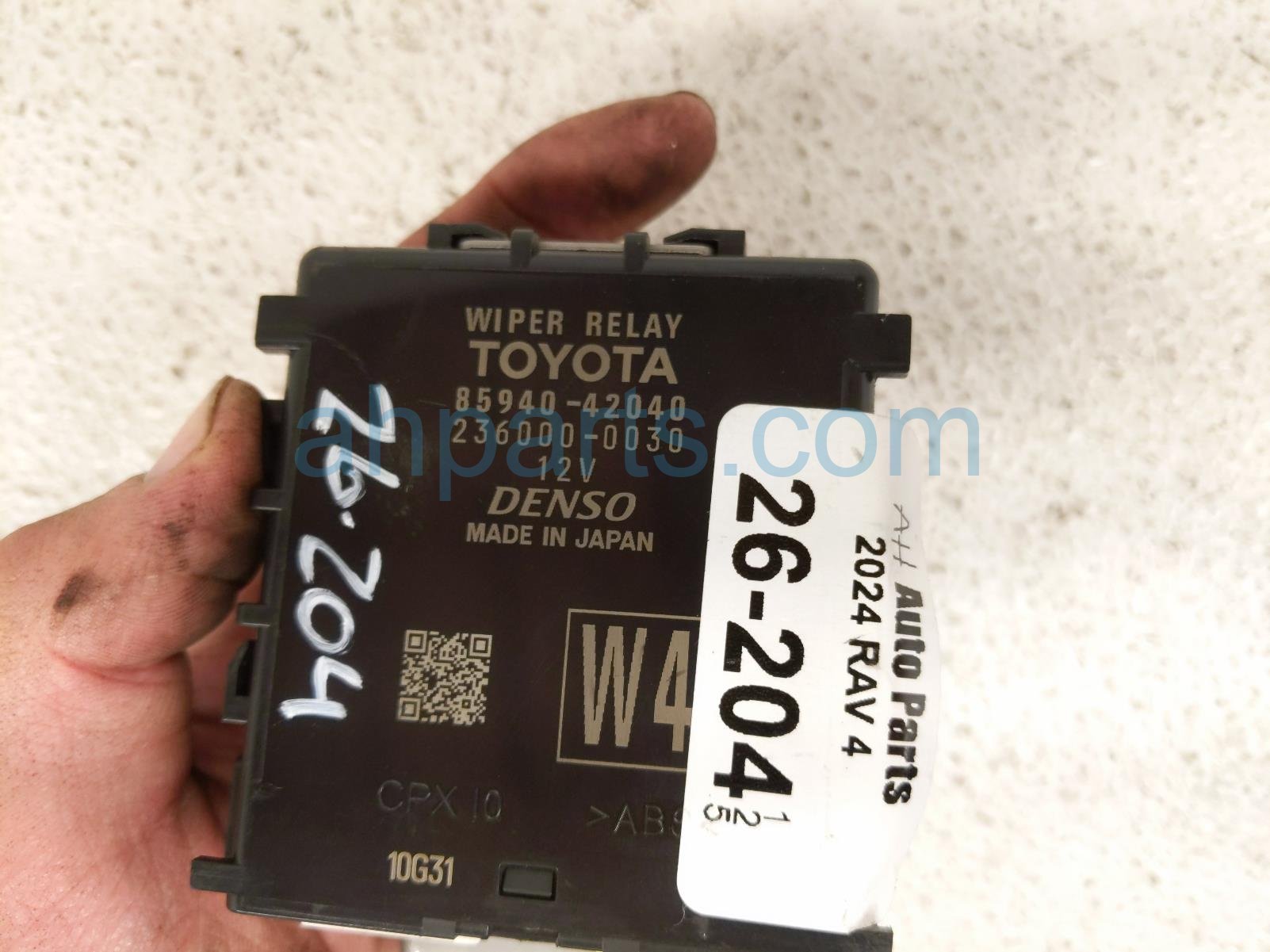 2024 Toyota Rav 4 Windshield Relay Assy Xle 85940 42040 Replacement 2024 Toyota Rav 4 Windshield Relay Assy Xle 85940 42040 Replacement thumbnail