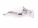 2022 Toyota Venza Passenger Hood Hinge White 53410 48180 Replacement 2022 Toyota Venza Passenger Hood Hinge White 53410 48180 Replacement thumbnail