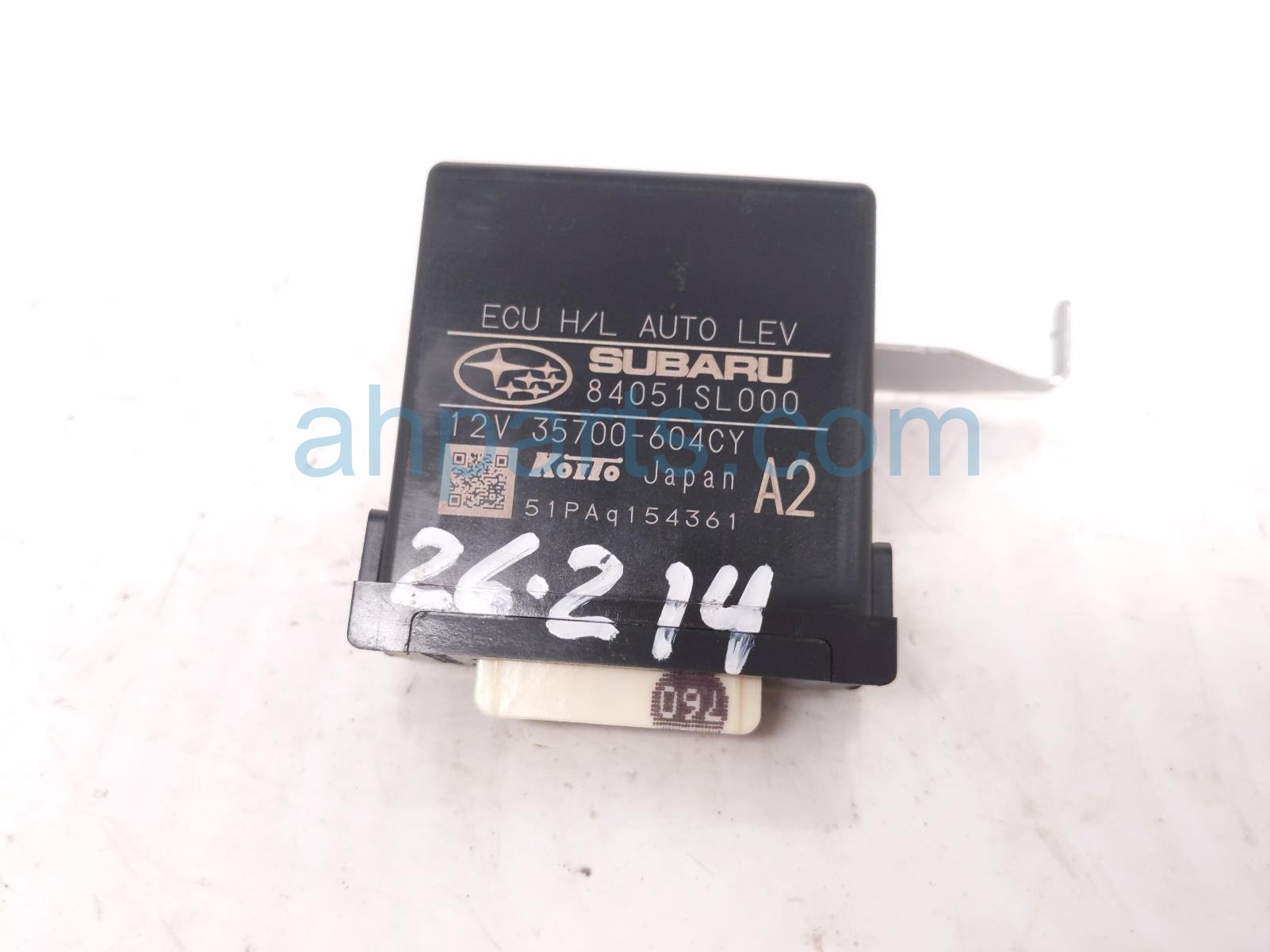 2025 Subaru Forester Driver Headlight Leveling Module 84051SL000 Replacement 2025 Subaru Forester Driver Headlight Leveling Module 84051SL000 Replacement thumbnail
