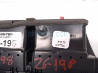 $175 Toyota CENTER DASH AIR VENT W/HAZARD - BLK $175 Toyota CENTER DASH AIR VENT W/HAZARD - BLK