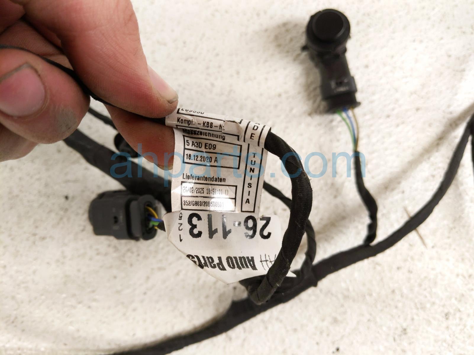 2025 BMW I4 Front Bumper Wiring Harness W/sensor 5A3DE09 Replacement 2025 BMW I4 Front Bumper Wiring Harness W/sensor 5A3DE09 Replacement thumbnail