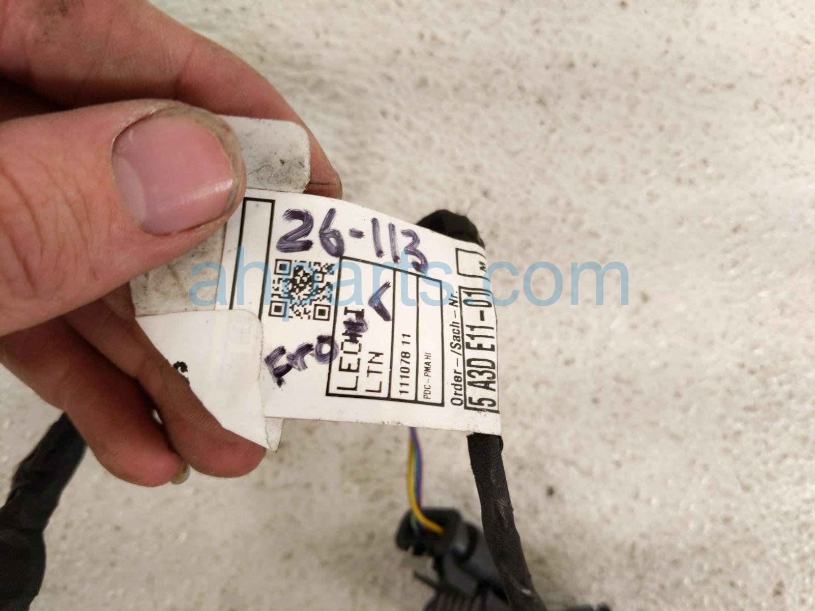 2025 BMW I4 Front Bumper Wiring Harness W/sensor 5A3DE09 Replacement 2025 BMW I4 Front Bumper Wiring Harness W/sensor 5A3DE09 Replacement thumbnail