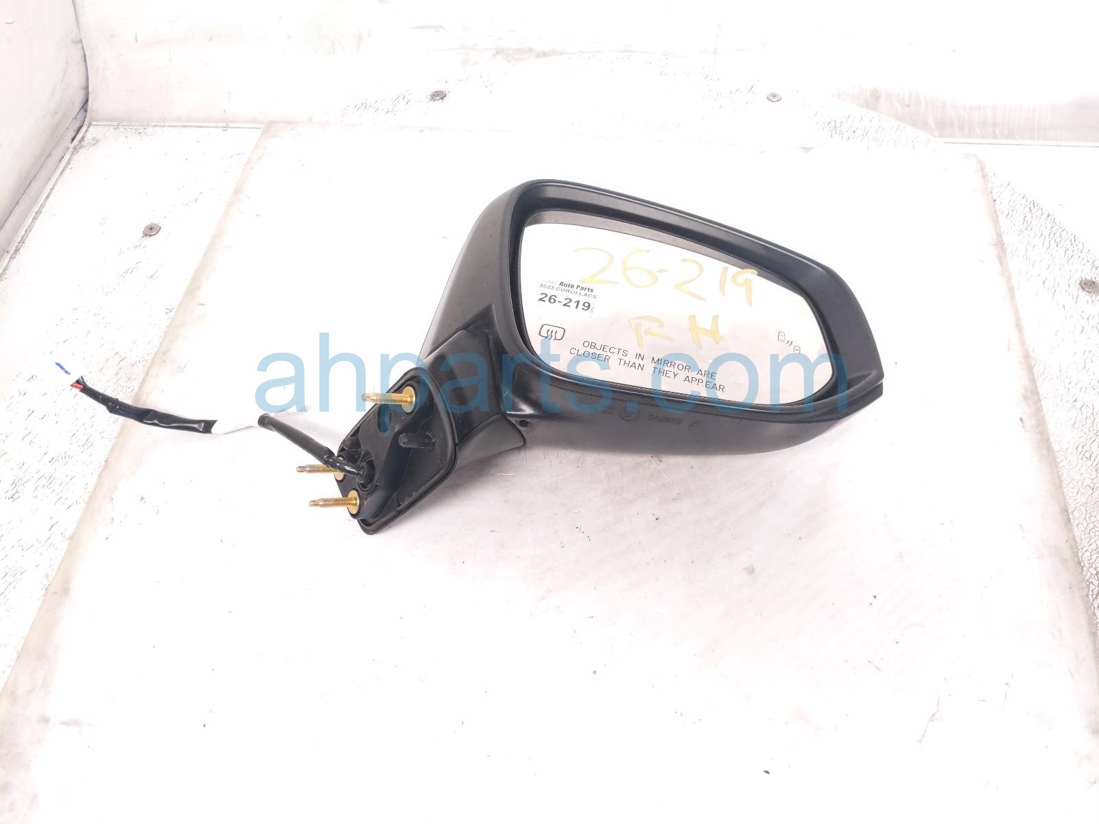 Toyota RH SIDE VIEW MIRROR - GREEN