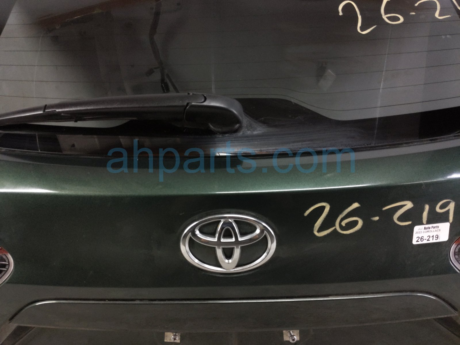 2023 Toyota Corollacs Deck Trunk Lid Lift Gate / Tail Gate Green 67005 0A470 Replacement 2023 Toyota Corollacs Deck Trunk Lid Lift Gate / Tail Gate Green 67005 0A470 Replacement thumbnail