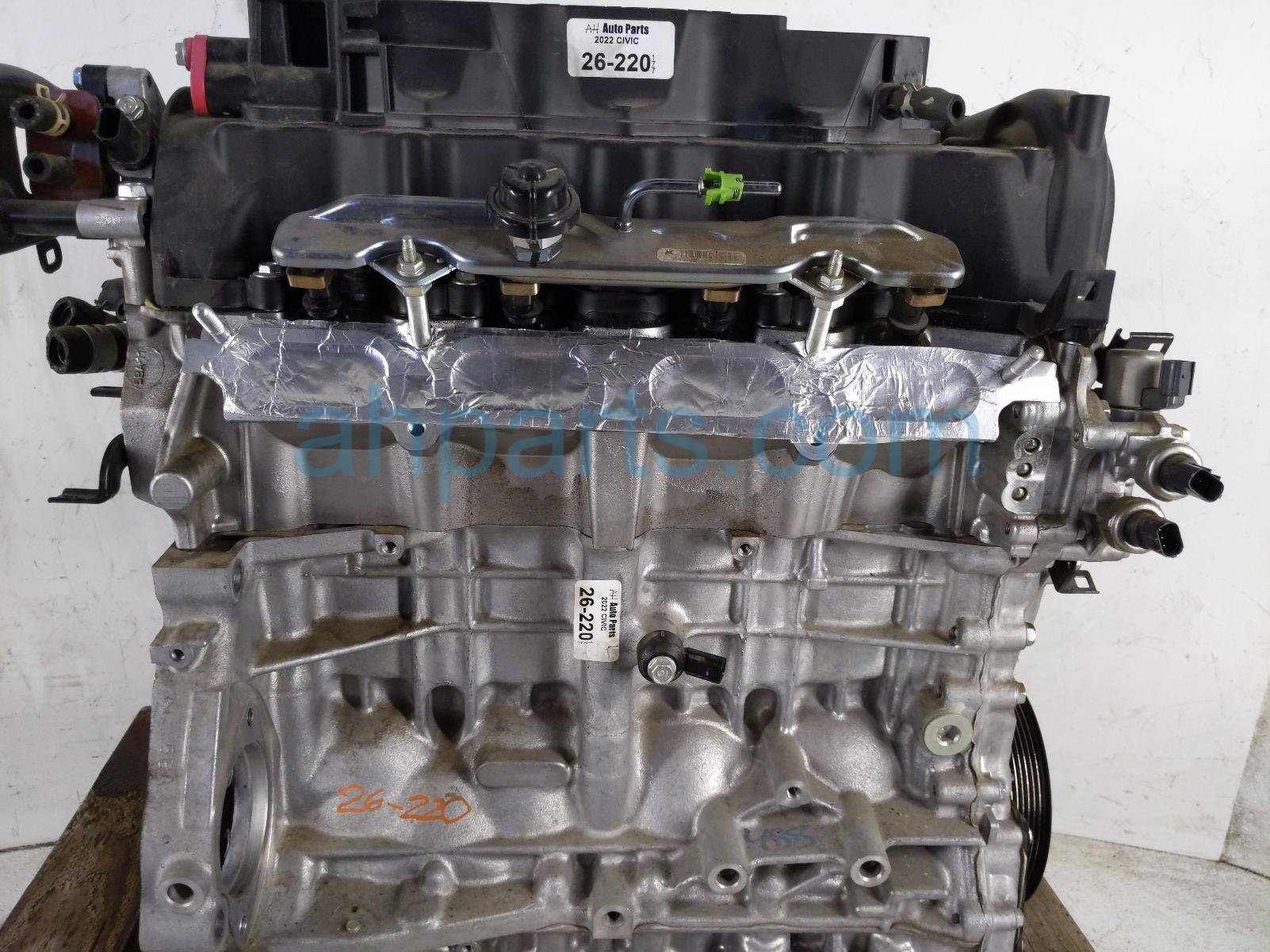 2022 Honda Civic Long Block Engine / Motor = 58k Mi 10002 5BA A00 Replacement 2022 Honda Civic Long Block Engine / Motor = 58k Mi 10002 5BA A00 Replacement thumbnail
