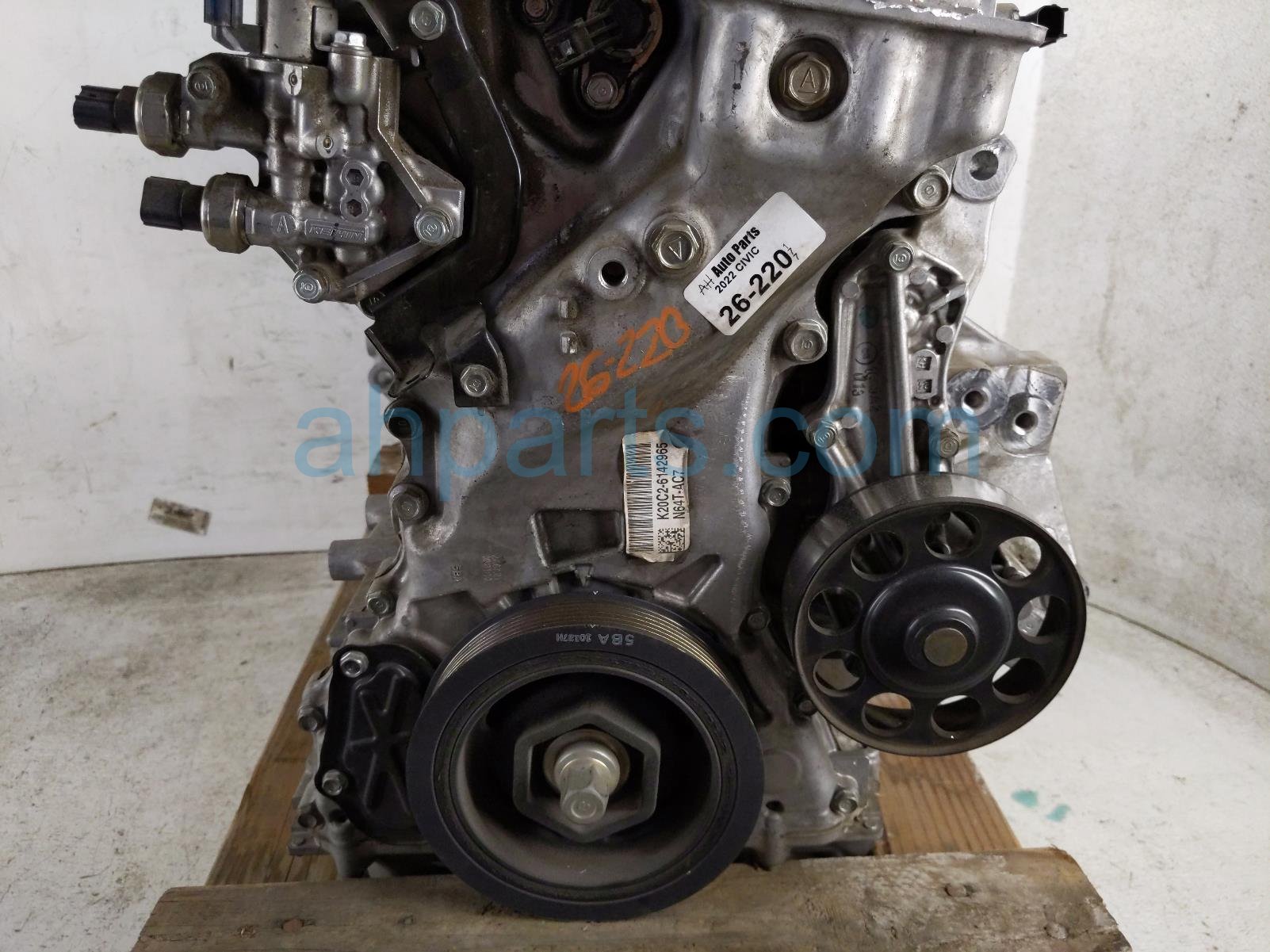 2022 Honda Civic Long Block Engine / Motor = 58k Mi 10002 5BA A00 Replacement 2022 Honda Civic Long Block Engine / Motor = 58k Mi 10002 5BA A00 Replacement thumbnail