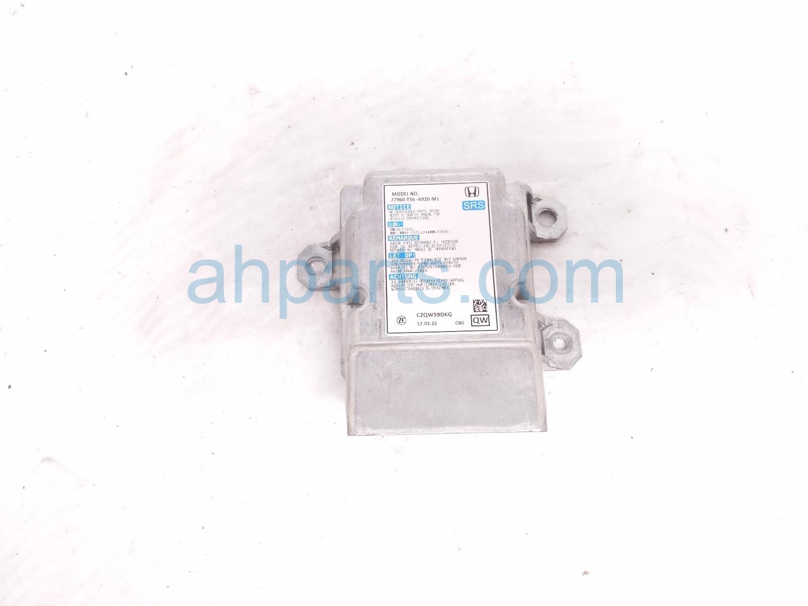 $85 Honda SRS AIRBAG COMPUTER - 3 BLOWN AB $85 Honda SRS AIRBAG COMPUTER - 3 BLOWN AB