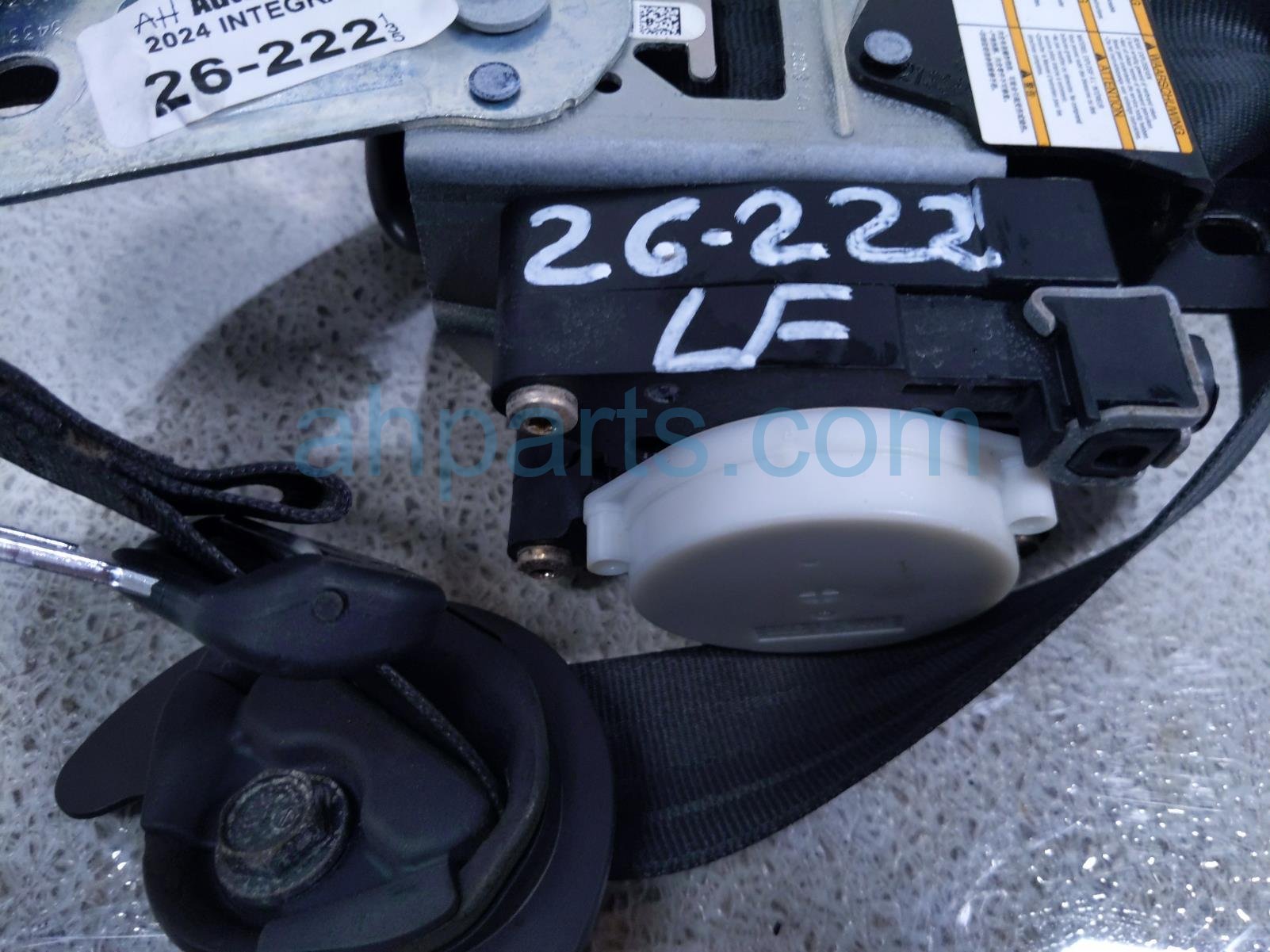 2024 Acura Integra Front Driver Seat Belt Black 04818 31M A01ZA Replacement 2024 Acura Integra Front Driver Seat Belt Black 04818 31M A01ZA Replacement thumbnail