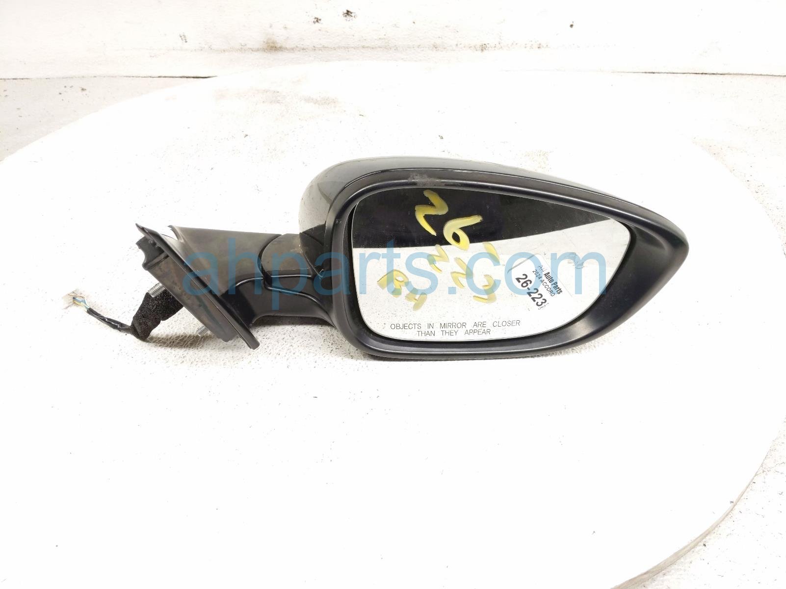 2024 Honda Accord Rear Passenger Side View Mirror Black 76208 30B A01 Replacement 2024 Honda Accord Rear Passenger Side View Mirror Black 76208 30B A01 Replacement thumbnail