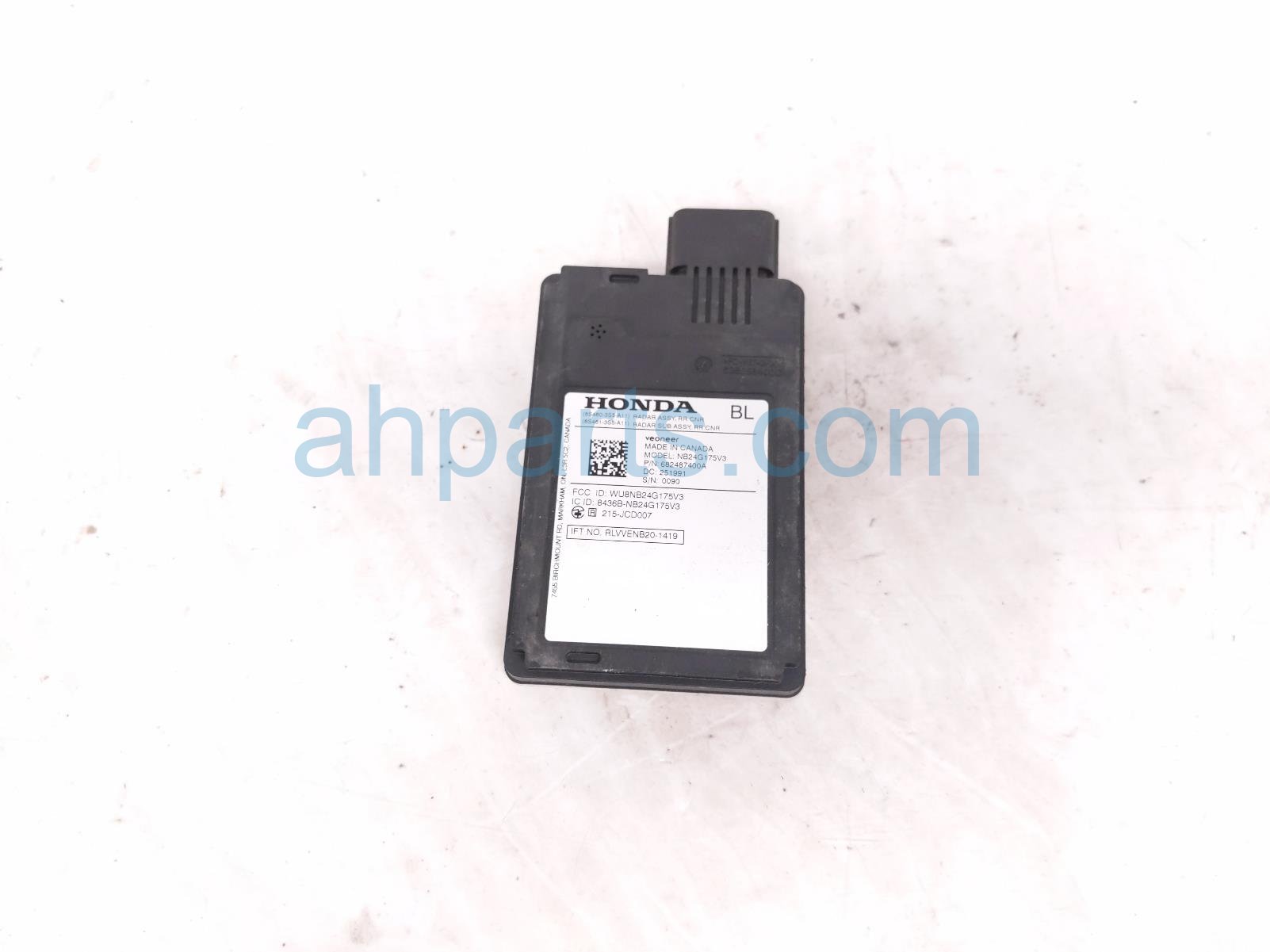 2025 Acura Integra Rear Driver Blind Spot Radar Sensor 8S410 3S5 A11 Replacement 2025 Acura Integra Rear Driver Blind Spot Radar Sensor 8S410 3S5 A11 Replacement thumbnail