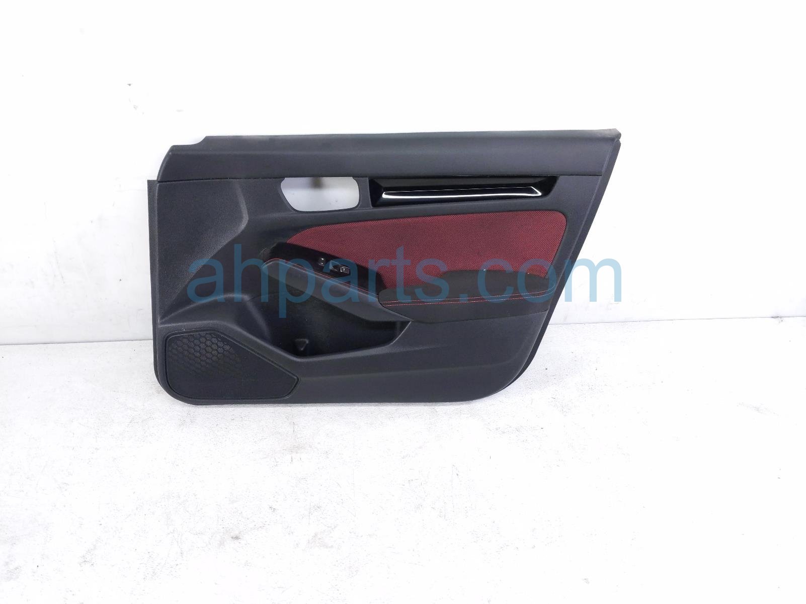 Honda FR/RH INTERIOR DOOR PANEL BLK/RED SI