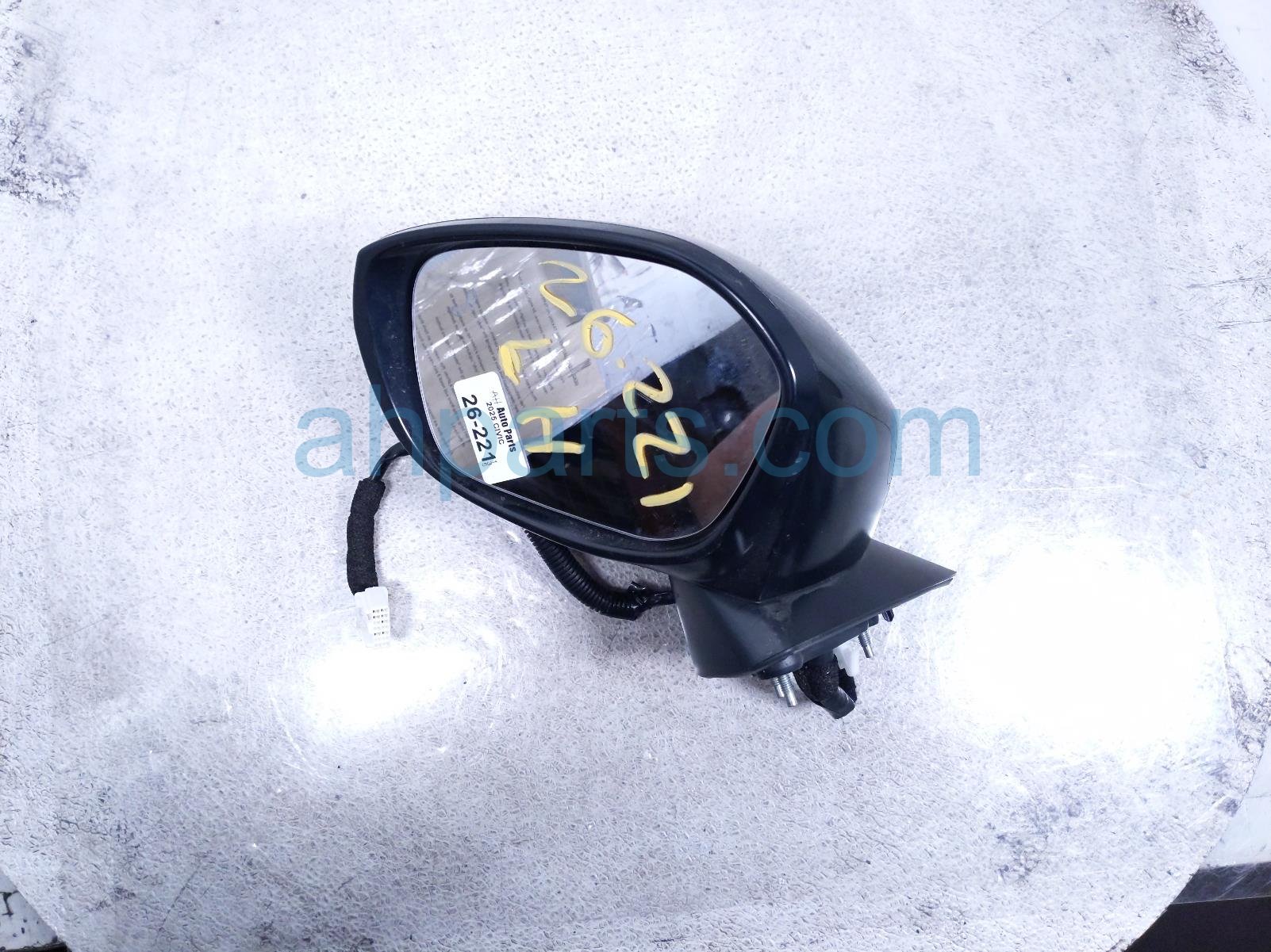 Honda LH SIDE VIEW MIRROR - BLACK