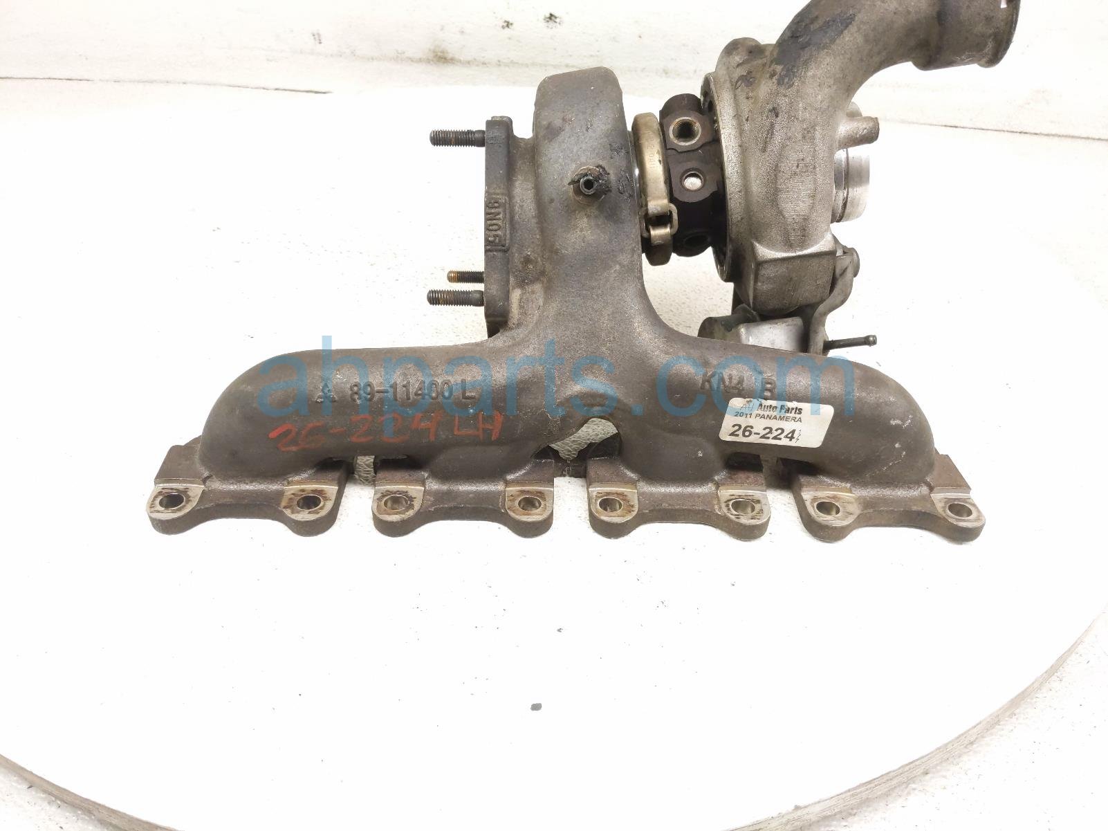 2011 Porsche Panamera Driver Exhaust Manifold W/ Turbo 948 123 026 71 Replacement 2011 Porsche Panamera Driver Exhaust Manifold W/ Turbo 948 123 026 71 Replacement thumbnail