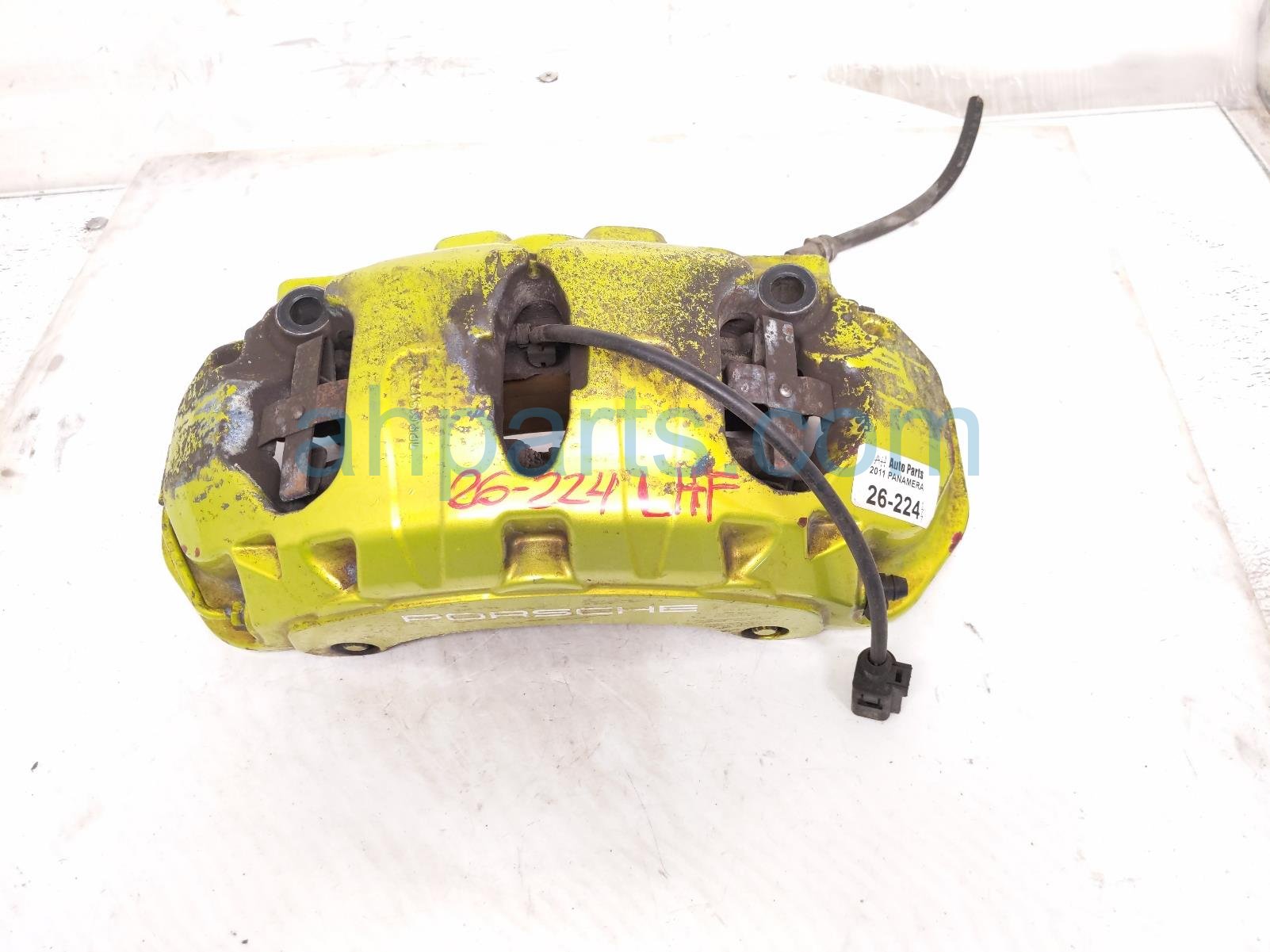 2011 Porsche Panamera Front Driver Brake Caliper 958 351 123 30 Replacement 2011 Porsche Panamera Front Driver Brake Caliper 958 351 123 30 Replacement thumbnail