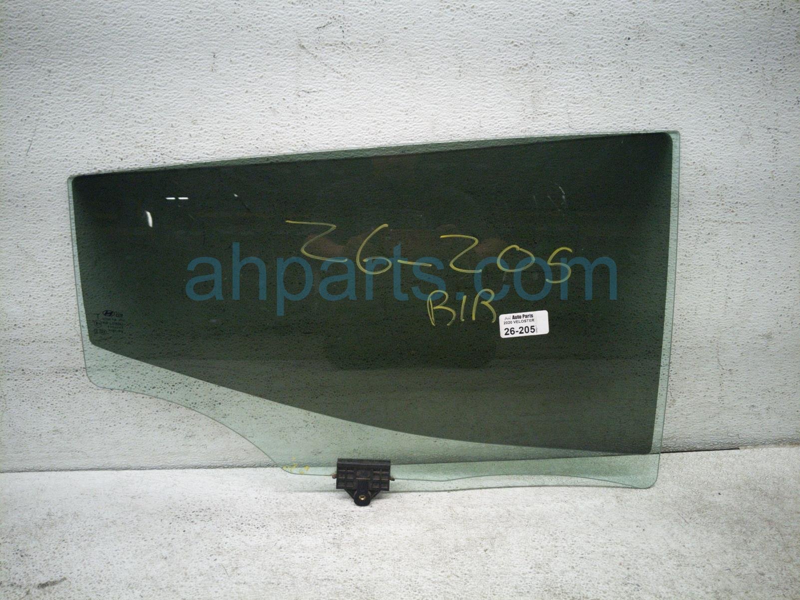 2020 Hyundai Veloster Rear Passenger Door Glass Window 83420 J3000 Replacement 2020 Hyundai Veloster Rear Passenger Door Glass Window 83420 J3000 Replacement thumbnail