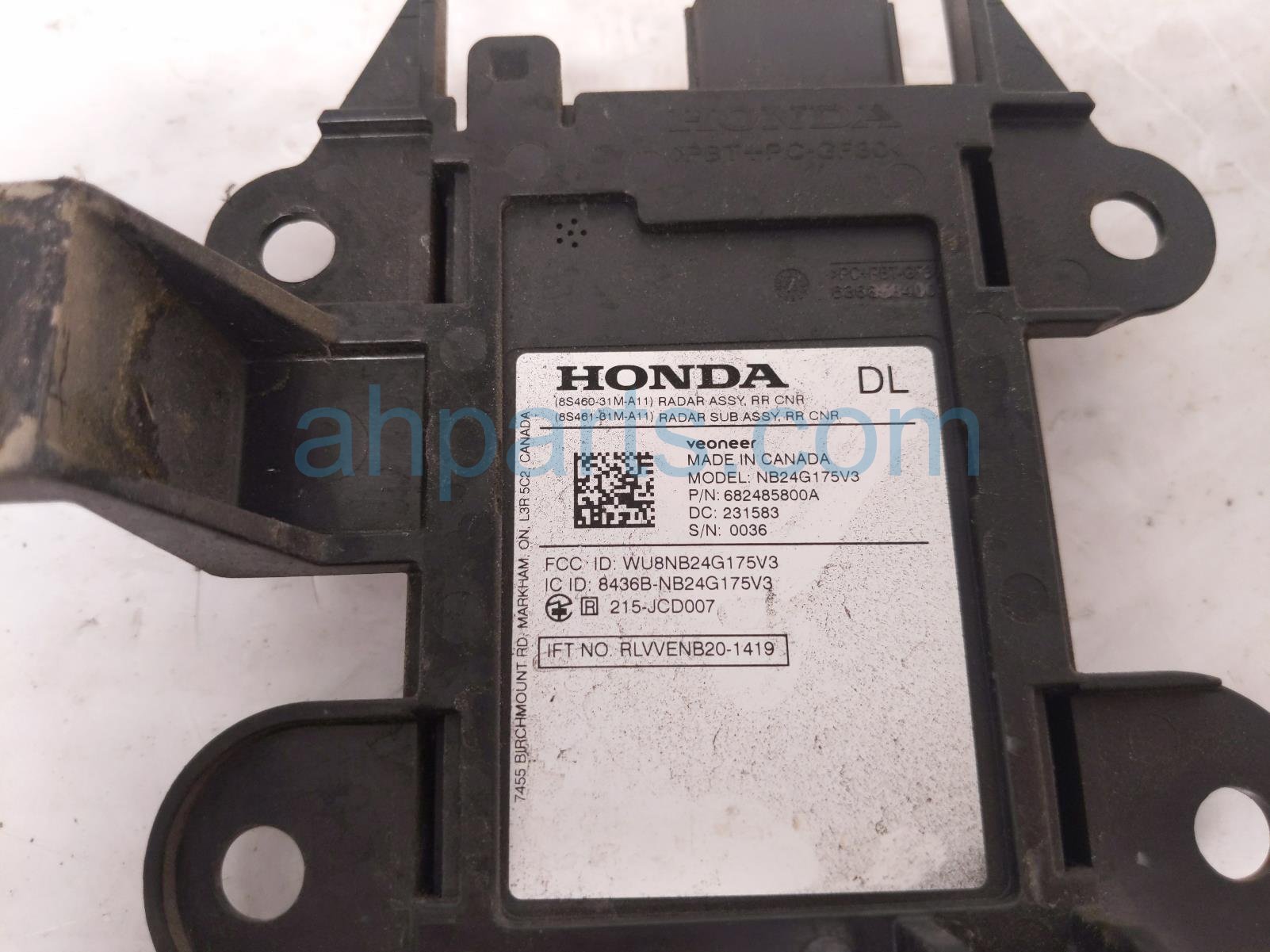 2024 Acura Integra Rear Driver Blind Spot Radar Sensor 8S461 31M A11 Replacement 2024 Acura Integra Rear Driver Blind Spot Radar Sensor 8S461 31M A11 Replacement thumbnail