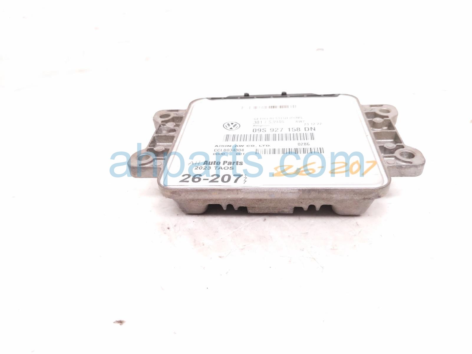 2023 Volkswagen Taos A/t Transmission Control Module 09S 927 158 DN Replacement 2023 Volkswagen Taos A/t Transmission Control Module 09S 927 158 DN Replacement thumbnail