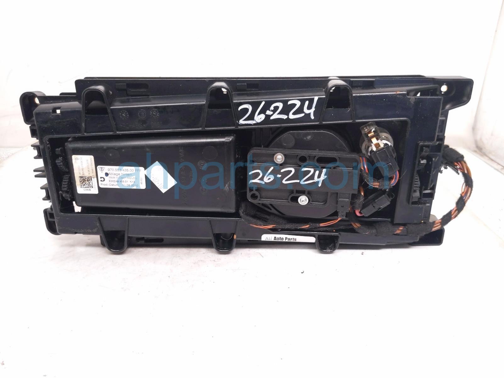 2011 Porsche Panamera Rear Console Storage Tray tan 970 553 435 00 Replacement 2011 Porsche Panamera Rear Console Storage Tray tan 970 553 435 00 Replacement thumbnail